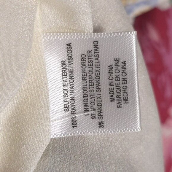 NWT WAYF Anthropologie Floral Tube Belted Jumpsuit LARGE Strapless Wide Leg - Picture 14 of 14